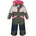 Overall Kinder Grün/Pink 110/116
