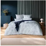 Estella Elke unifarben Blau 155 x 220 cm + 80 x 80 cm