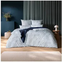 Estella Elke unifarben Blau 155 x 220 cm + 80 x 80 cm