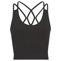 Copenhagen Studios Crop-Top Damen schwarz Gr.M (40/42)