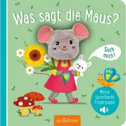 arsEdition Meine sprechende Fingerpuppe: Was sagt die Maus?