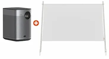 Bundle: XGIMI Halo+ FullHD Beamer + Outdoor Screen P168S