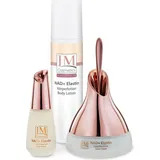 Genius IM Cosmetics NAD+ Elastin intensiv Gesichtspflege 3‐tlg. – Anti‐Aging Serum, Creme & Körperlotion – Anti Falten, | Dr. Michaela Fuchs
