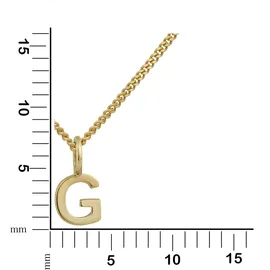 Orolino Kette mit Anhänger Gold 375 gelb