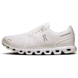 On Cloud 6 Herren Wide White / White 42,5