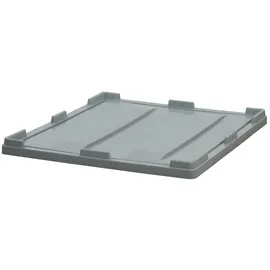 Logiplast Palettenbox mit Deckel LxBxH: 1200 x 1000 x 790 mm geschlossen mit 3 Kufen -