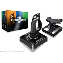 maxx tech Pro Flight Combo - PS4 - PC/ XBOX/ (PC, PS4), Gaming Controller