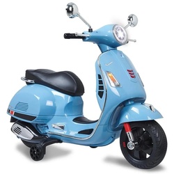 Jamara Elektro-Kinderroller »Ride-on Vespa GTS 125 Blau 12V«, Kinder-Motorroller Kinderroller Kinderfahrzeug blau