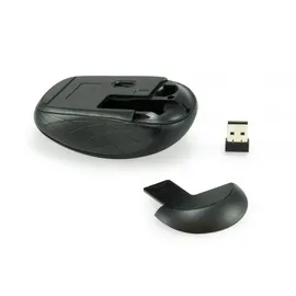 Equip Optische Mini Maus kabellos schwarz