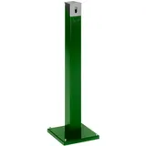 VAR Ascher-Standsäule SG 105 E Korpus moosgrün - Kopfteil silber 2 l