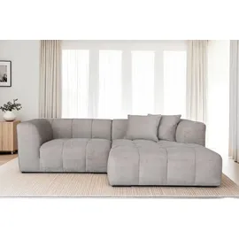 Riess-Ambiente Ecksofa Cord 3-Sitzer Beige