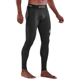 Skins S1 Long Tights Herren Schwarz L