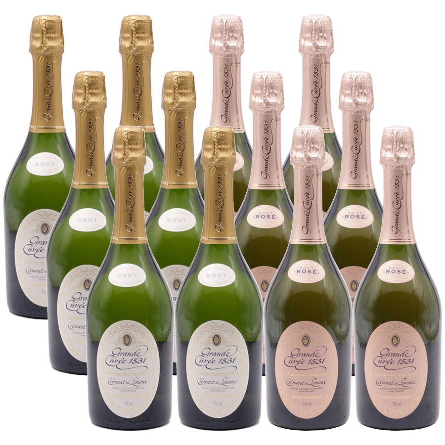 12er-Sparpaket Auswahl Aimery Grande Cuvee 1531 Cremant de Limoux