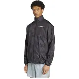 adidas Terrex Mult Printed Windjacke - Black / Carbon - L