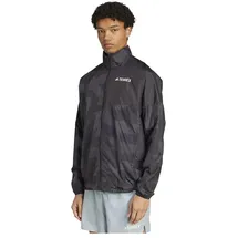 adidas Terrex Mult Printed Windjacke - Black / Carbon - L