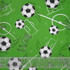 JUNOPAX Papier Tischläufer 50m x 0,40m Fußball