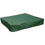 HpLive Sandkasten Abdeckung, 180X180x20cm Grüne Quadratische Sandkastenabdeckung Sandkasten Abdeckplane Aus Oxford-Gewebe, Wasserdicht