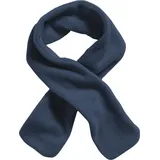 Playshoes Unisex Kinder Fleece-Steckschal Winter-Schal, marine, one size