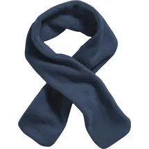 Playshoes Unisex Kinder Fleece-Steckschal Winter-Schal, marine, one size