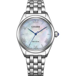 Citizen EM1140-80D Eco-Drive Solar Damenuhr Perlmuttfarben
