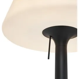 QAZQA Big Virginia IP44 Schwarz/Weiß