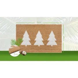 HANSE HOME Mix Mats 75 x 45 cm Braun/Weiß