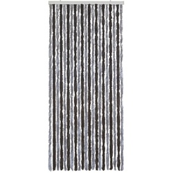 WOHNWOHL® Flauschvorhang I Wohnwagen Türvorhang I Mückenschutz I Insektenschutz I Fadenvorhang I 90 x 200cm