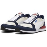 Puma ST Runner v3 NL Jr Sneaker Sugared Almond White-Club Navy-Club Red-Cobalt Glaze, 38 EU