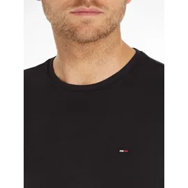 Tommy Hilfiger Tommy Jeans Tjm ORIGINAL RIB LONGSLEEVE Tee Dm0dm04409 Langarm Strickoberteile, schwarz XXL EU