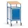 FETRA Schrank Stahl 605 x 695 x 1195 mm blau mit Tür