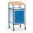 FETRA Schrank Stahl 605 x 695 x 1195 mm blau mit Tür