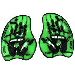 arena Vortex Evolution Hand Paddles - Herren - Gr. M - grün