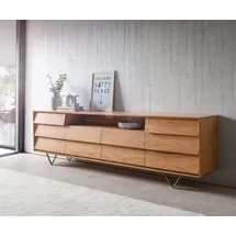 DeLife Eloi 240 x 40 cm Akazie Natur / Beige
