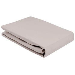 Elegante Softes Jersey Spannbetttuch - 90x200cm	natur