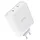 Trust USB Ladegerät 100 W mit 2 Ports), Schnellladung Weiß