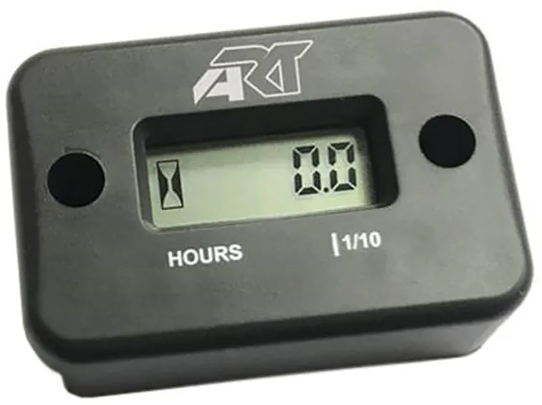 A.R.T. Zwarte draadloze tijdmeter