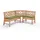 58 aufm Kessel 58aufmkessel Eckbank, Buche Grün, Holz, 224x135 cm, Esszimmer, Bänke, Eckbänke