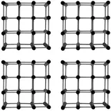 Proregal Weinregal 36 x 36 x 24 cm Grau