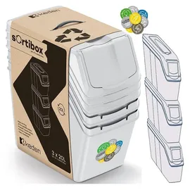 KEDEN Sortibox 60 l Weiß