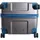 Saxoline Blue Elite 4-Rollen L / 114 l blue gradient
