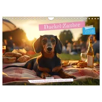 Calvendo Dackel Zauber - Charmante Begleiter für jeden Monat