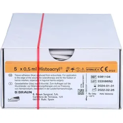 HISTOACRYL Gewebekleber blau Ampullen 5 St.