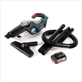 Bosch GAS 18V-1 Professional Li-Ion Akku Staubsauger Hand Sauger + 1x GBA 4,0 Ah Akku, ohne, Ladegerät