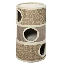 PawHut Tier-Zubehör braun Edelstahl B/H/L: ca. 37,5x37,5x70 cm - Braun