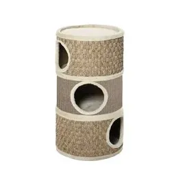 PawHut Tier-Zubehör braun Edelstahl B/H/L: ca. 37,5x37,5x70 cm - Braun