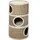PawHut Tier-Zubehör braun Edelstahl B/H/L: ca. 37,5x37,5x70 cm - Braun