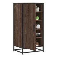 VidaXL Schuhregal Braun Eichen-Optik 48x38x97,5 cm Holzwerkstoff