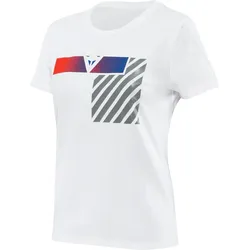 Dainese Illusion Damen T-Shirt, grau-weiss, Größe 2XL