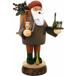 KWO Erzgebirge Räuchermann Weinhändler Höhe 19 cm