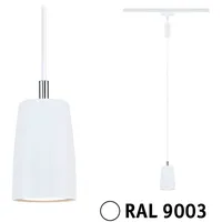 Paulmann URail Pendel Cover GU10 dimmbar 230V Signalweiß